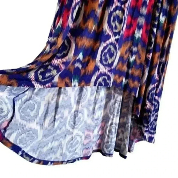 Felicity & Coco High Low Printed Maxi Dress M - Picture 8 of 11